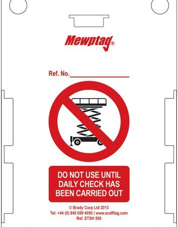 LOT0078 - Replacement MEWP Holders - Pack of 10