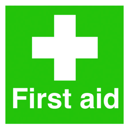 LPKL30/S - 50x50mm First Aid - Pk of 10 Labels