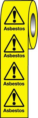 LR29/S - Roll of 250 - 50x50mm Asbestos