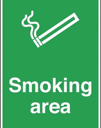 MA04750R - 297x210mm Smoking Area - Rigid