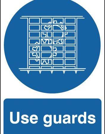 MA05751S - 210x148mm Use Guards - Self Adhesive