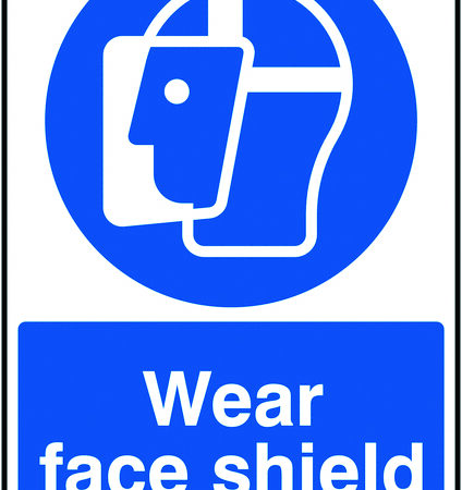 MA06451R - 210x148mm Wear Face Shield - Rigid