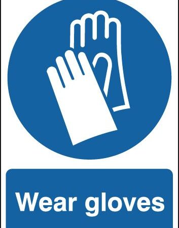 MA06551R - 210x148mm Wear Gloves - Rigid