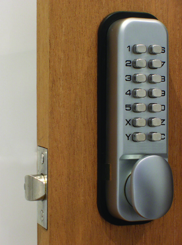 MDL2 - Key Pad Door Locks Satin Chrome