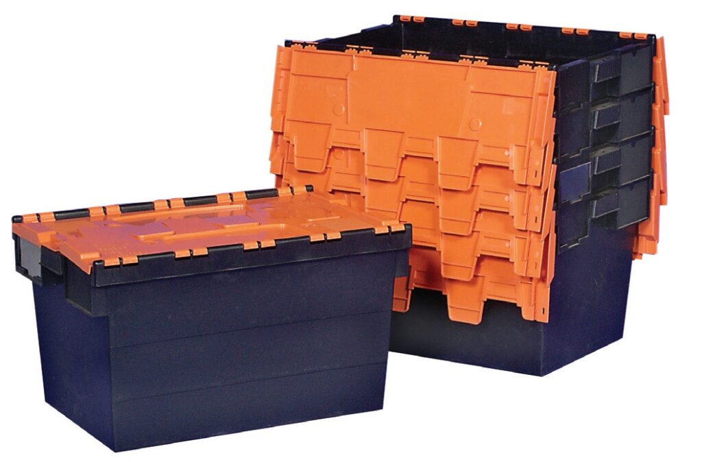 MGMAT0251 - Attached Lid Container 600 x 400 x 340 H