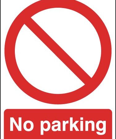 ML01933G - 400x300mm No parking Outdoor Sign