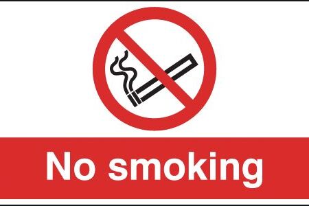 ML02010R - 150x300mm No Smoking - Rigid
