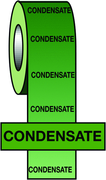 PIT21 - 50mmx33m Condensate BS Pipeline Marking & Identification Tape