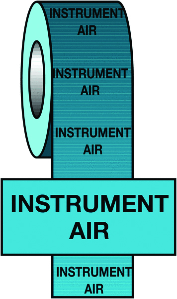 PIT47 - 50mmx33m Instrument Air BS Pipeline Marking & Identification Tape