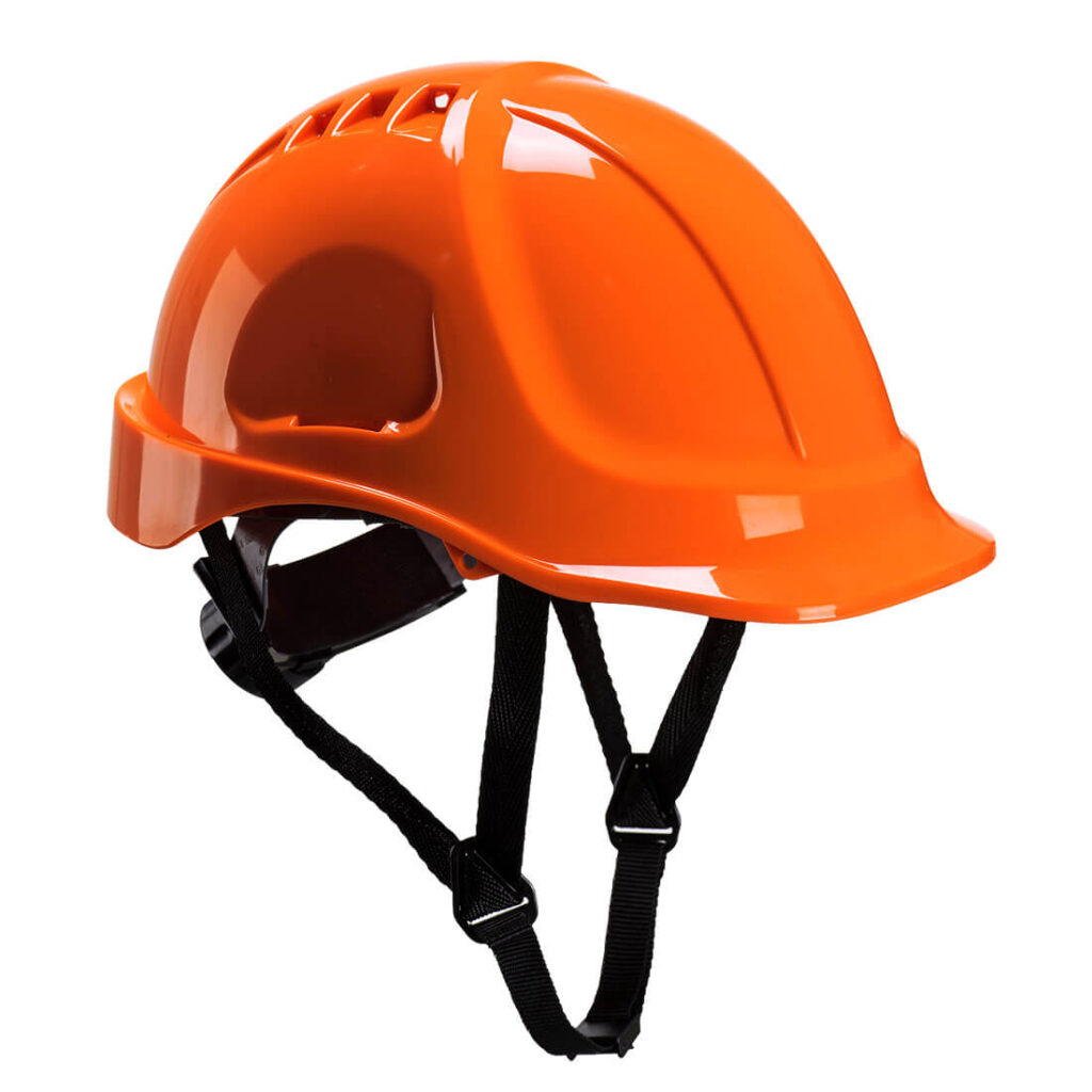 Portwest PS55 - Endurance Vented Helmet Black | Green | Orange | Royal | White | Yellow