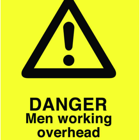 RA12 - A Board - Danger Men Working Overhead