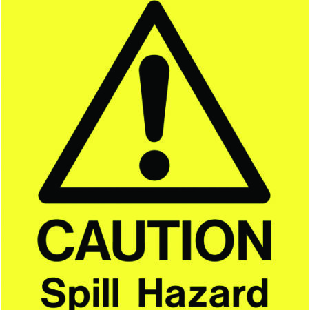 RA23 - A Board - Caution Spill Hazard