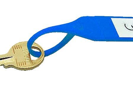 RKT-BLUE - Reusable Key Tag - Blue