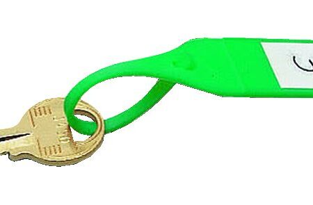 RKT-GRN - Reusable Key Tag - Green