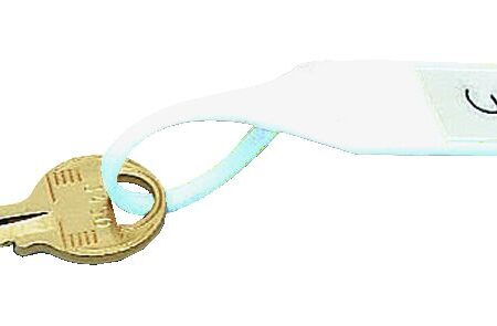 RKT-WHT - Resuable Key Tag - White