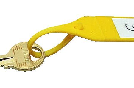 RKT-YEL - Resuable Key Tag - Yellow