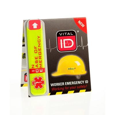 SCF63 - Worker Emergency ID Tag without window