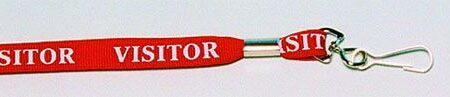 SEC544 - Visitor' Lanyards - Pk of 50