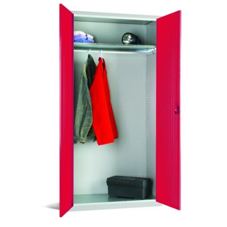 STR0082 Elite Lockers Steel Workplace Storage Cupboard - 1830mm