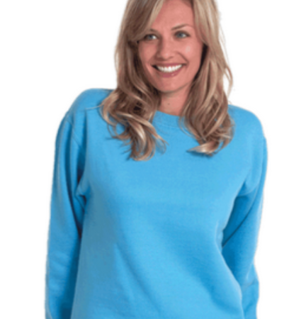 UC203 - Classic Sweatshirt 50% Polyester 50% Cotton 300GSM White £7.49 Colours £8.49
