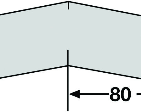TRAF186 - Foam Edge Protector - Trapeze (Internal Corners)