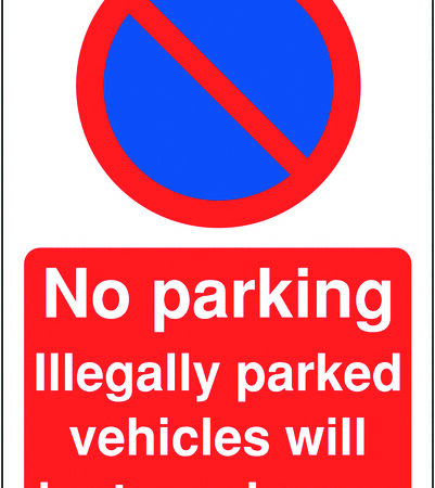 TRAF972AJAGP - 400x300 No parking Illegally parked