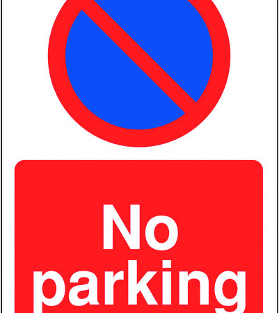 TRAF973AJAGP - 400x300 No parking (with symbol)