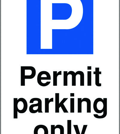 TRF0413AJAGP - 400x300 Permit parking only