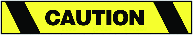 TWP50 - Warning Tape- 76mm x 16.5m - Caution
