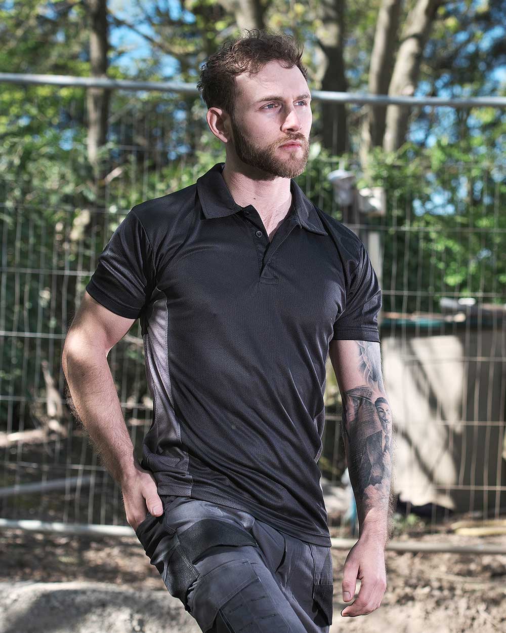 131 Tuff Stuff Elite Cool Sporty 100% Polyester Moisture Wicking Polo Shirt Our Best Selling Polo - Image 1