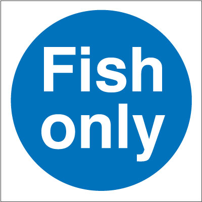 UG009 - 100x100mm Fish Only - Self Adhesive Only