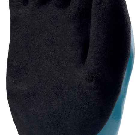 WET & DRY VV636 Waterproof, mechanical glove providing smoothness and grip in oily environments £2.29/pair sold in packs of 10 - Image 2