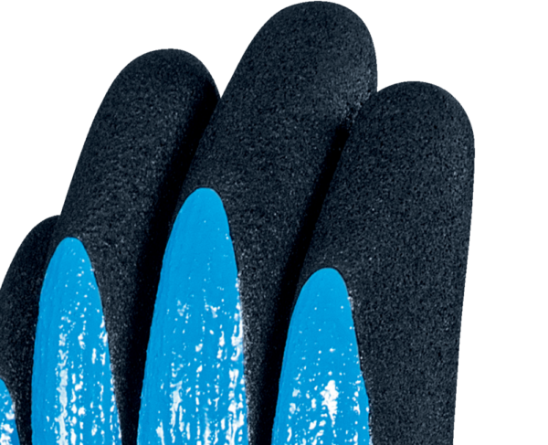 WET & DRY VV636 Waterproof, mechanical glove providing smoothness and grip in oily environments £2.29/pair sold in packs of 10
