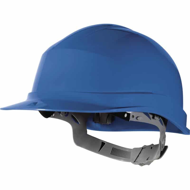 Delta Zircon Helmet Non vented Electrically insulated safety helmet with adjustable strap