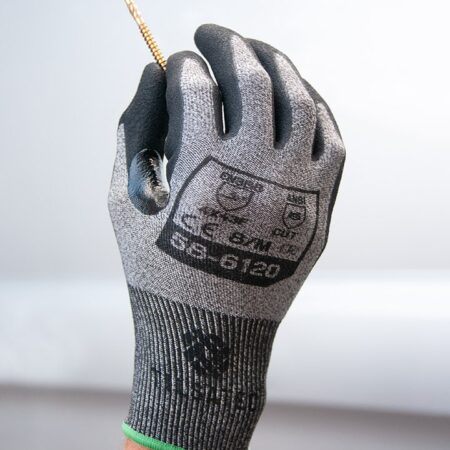 Tilsatec Ultra-lightweight 58-6120 18 gauge cut level F bi-polymer foam coated glove £9.95/pair sold in packs in 10