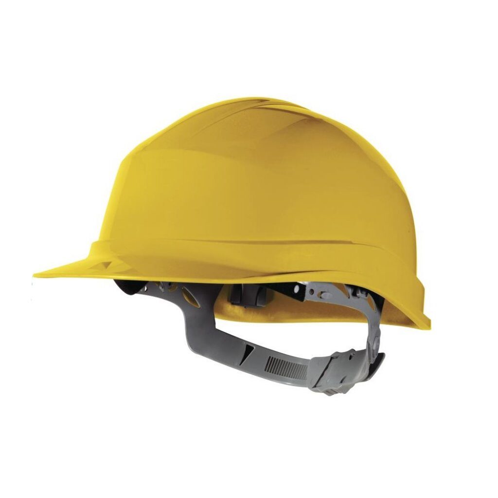 QUARTZ I Ventilated safety helmet with rack and pinion adjustment