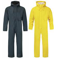 320 Flex Coverall Yellow & Navy