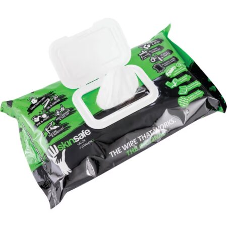 Grimex Wipes FLAT PACK FLIP LID PACK 100 - Image 2