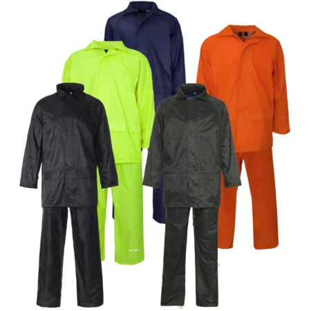 183- Polyester/PVC Rainsuits