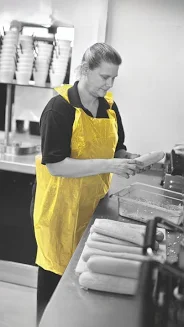 PE Disposable Aprons It's all about the Gauge, thickness. Economy starts at Apron Gauge : 8 μm, Standard 10 μm, Premium 15 μm - Image 15