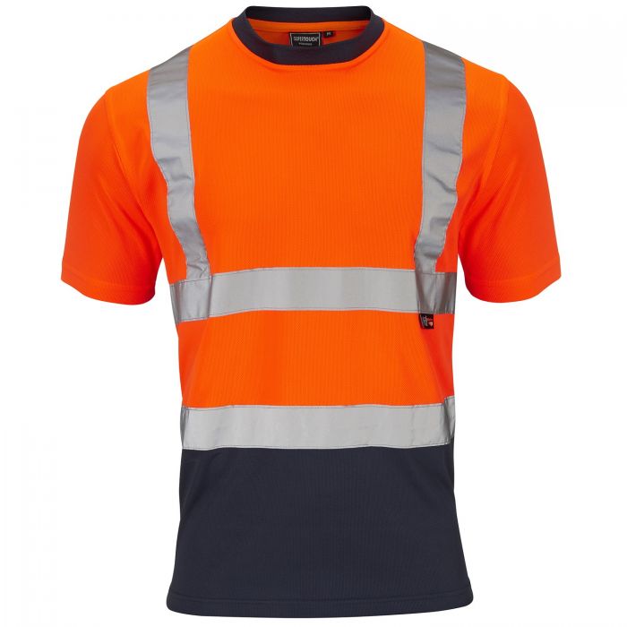 351891 - Hi Vis 2 Tone Orange T-Shirt