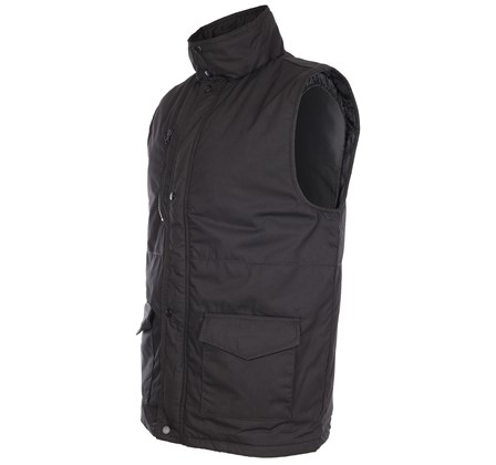 222 Wroxham Bodywarmer  studded storm flap, flapped side pockets, hand-warmer pockets, zipped chest pockets. - Image 4
