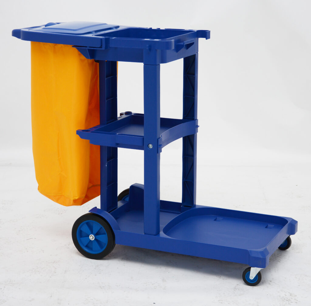 305SUB100 - Cleaning Trolley with Bag & Lid