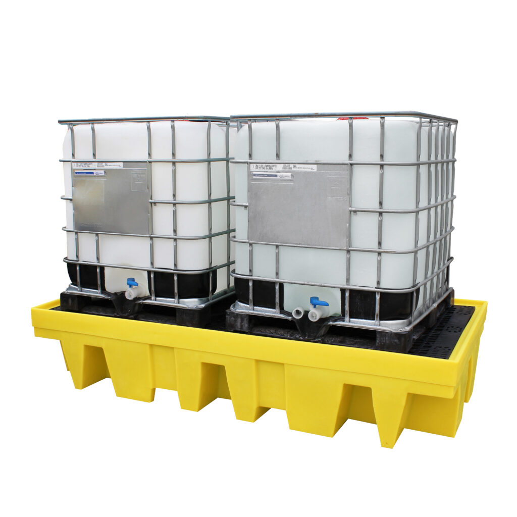 305TAA100 - Bund Pallet 2 X 1000Ltr IBC 1140Ltr Bund