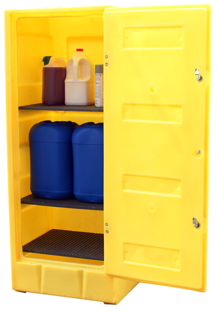 305VIA100 - Med Storage Cab Lockable 3 Shelves 70Ltr