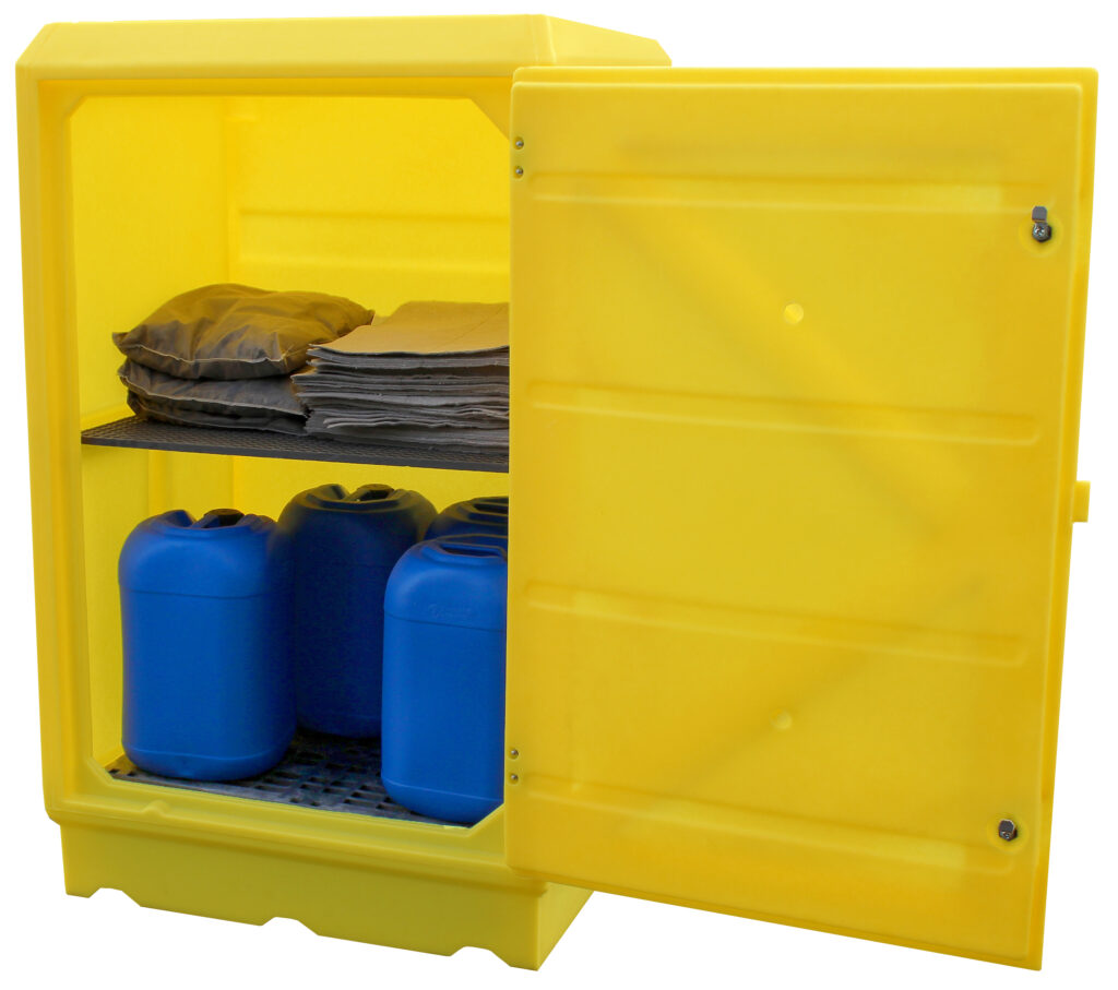 305VJC200 - Lockable Storage Cab W/Shelf 100Ltr Bund