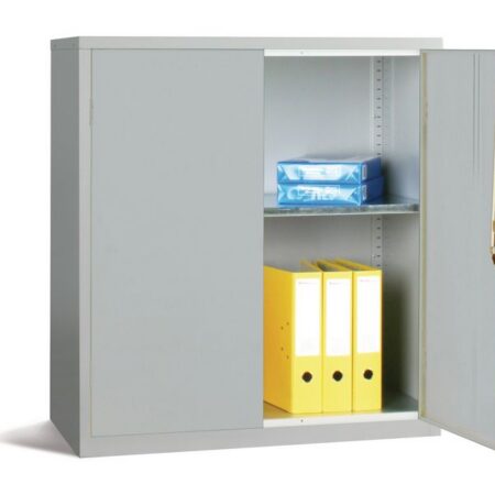 STR0080GRY - Workplace Storage Cupboard - 1000mm