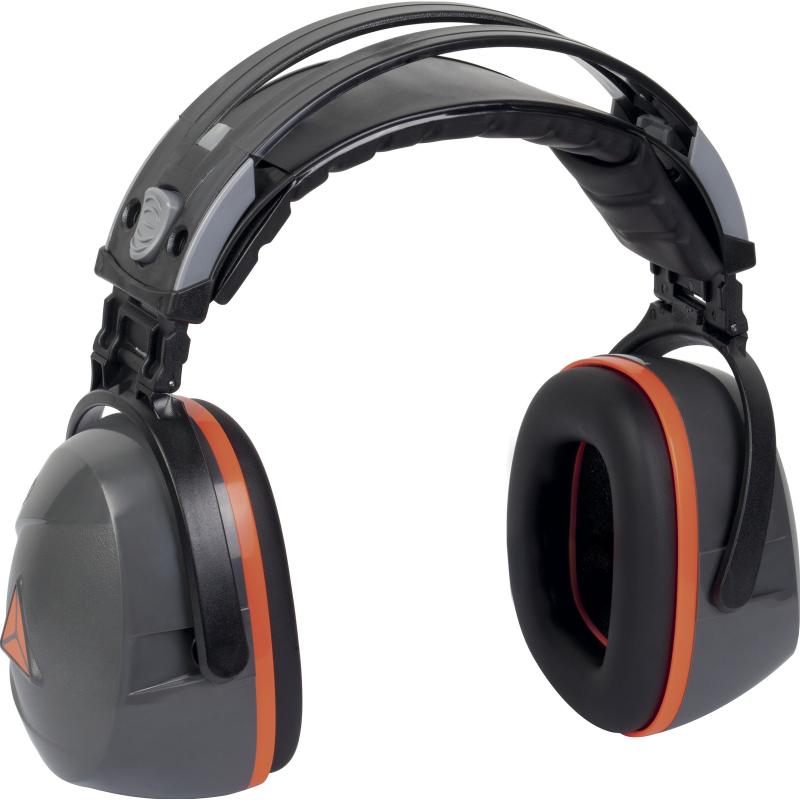 INTERLAGOS FOLDABLE Ear defenders with double plastic headband for comfort and adjustability, can be folded to save space SNR 30 dB