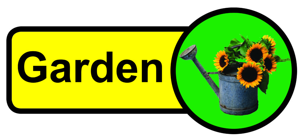 KAI002 - 210x480mm Garden Dementia Sign