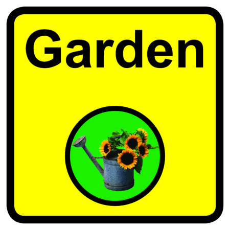 KAI102 - 300x300mm Garden Dementia Sign